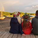 Camping by Lake Usma