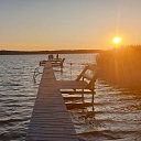 Camping by Lake Usma