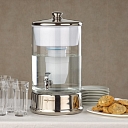 ZeroWater premium stikla ūdens filtrēšanas sistēma ar krānu