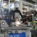 Filtermist filter installation on a grinder