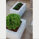 Granite flower pots