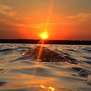 Kempings pie Usmas ezera