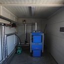 Mobile boiler house
