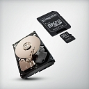 Носители данных – жесткие диски HDD, специализированные для видеонаблюдения, Micro SD карты