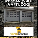 Paceļamie vārti, garāžu vārti, žogi