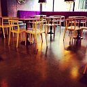 Creation of heated floors at the level of the concrete floor