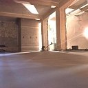 Creating floors at the level of the concrete floor