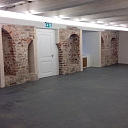 Creation of room floors at the level of the concrete floor