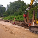 Larssen grooved piles, grooved walls Spunt