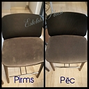 Dry cleaning of chairs, cleaning services