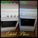 General cleaning after tenants, cleaning the stove