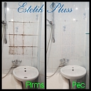 General cleaning of sanitary units, toilet cleaning