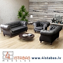 leather furniture, genuine leather classic sofas and armchairs, furniture online store Latvia Riga Kurzeme Zemgale