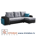 Comfortable pull-out sofa with pillows and an ottoman, furniture online store Latvia Riga furniture online
