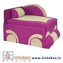 Pink pull-out children's sofa with pillow, furniture online store Latvia Cēsis Latgale