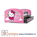 Children&#39;s bed with laundry chest, cheap children&#39;s beds, online furniture store Latvia Cēsis furniture online