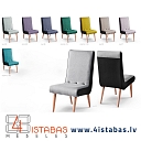 Fabric dining chair, wide selection of chairs, online furniture store Latvia Cēsis furniture online