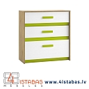 Children chest of drawers, colorful dresser with drawers, online furniture store Latvia Cēsis furniture online