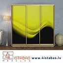 Closet with sliding doors, cabinet with photo wallpaper, online furniture store Latvia Cēsis furniture online