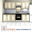 classic style kitchen, economical kitchen units, online furniture store Latvia Cēsis furniture online