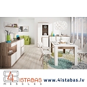 White interior, modern, quality living room, online furniture store Latvia Cēsis furniture online