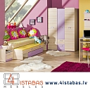 Purple girls' nursery furniture, furniture online store Latvia Valmiera Vidzeme furniture online