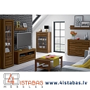 Walnut colored living room furniture, furniture online store Latvia Valmiera Vidzeme furniture online