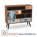 Stylish chest of drawers in retro style, furniture online store Latvia Valmiera Vidzeme furniture online
