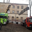 Rental of construction equipment with an operator