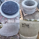 Well curbs for well and sewerage