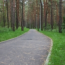 Asphalt-paving works