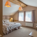 Boutique hotel ROZE. Double room with 1 double bed or 2 single beds