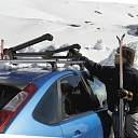 Roof rack CRUZ Ski holder