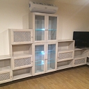 Interior elements made of wood