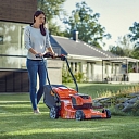 Cordless lawn mowers and battery trimmers