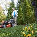 Lawn mowers gasoline, electric mowers and robotic lawnmowers Automower Husqvarna