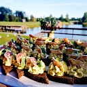 Sports game participants catering