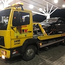 Car towing, technical roadside assistance