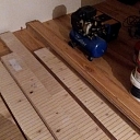 Professional oak and ash wood flooring and parquet laying, restoration, trade. Made in Latvia.