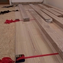 Professional oak and ash wood flooring and parquet laying, restoration, trade. Made in Latvia.