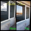 Lodžijas logu durvju mazgāšana