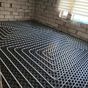 Underfloor heating installation