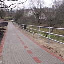 Installation of safety barriers and signal booths