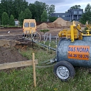 Construction equipment rental, Delivery