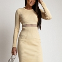 Beige dress