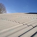 Asbestos-free slate installation