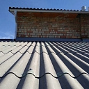 Asbestos-free slate installation