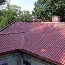 Asbestos-free slate installation