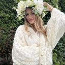 High quality, hand-knitted sweater.