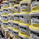 Ceresit CX5 stand in the Profcentrs store